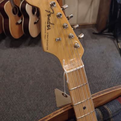 Fender American Original 50's Lefty Strat 2019 - Gloss white image 3