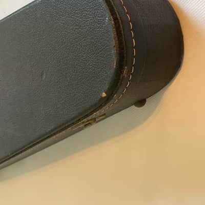 1980's Kramer USA Violin Teardrop Black Tolex Hardshell Electric Guitar Case image 3