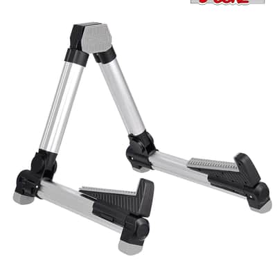 5 Core Guitar Stand Adjustable A Frame Shape w Rubber Pad Arms Supports Acoustic Electric Bass image 11