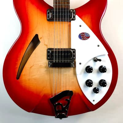 Rickenbacker 330/12 FireGlo 12-String Hollowbody Guitar, w/HSC image 6
