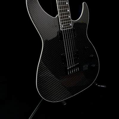 Harcom Guitars Vega Baritone, Carbon Fiber Top Custom Shop Super Strat, Extended Range image 5