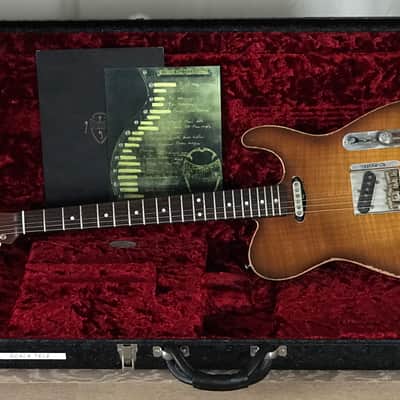 Scala Guitars (Leo Scala) T-Rod 5A Flamed Maple Top  Sound Vented Top, Arcane Pickups! Boutique Custom Shop image 5