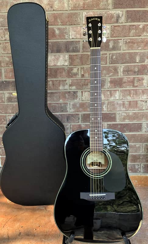 Zager ZAD-20 Dreadnought Black image 1