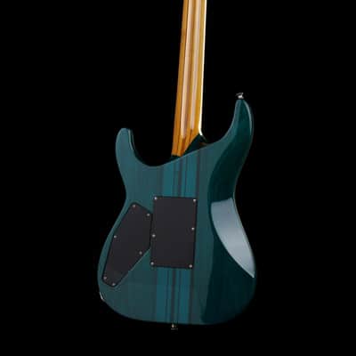 Edwards by ESP E-HR 145 QM See Through Green Seymour Duncan Floyd Rose image 17