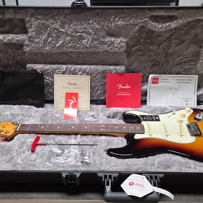 Fender American Ultra Stratocaster BRAND NEW 75th ANNIVERSARY 2021 Model! 3-Tone Sunburst USA Strat Electric Guitar image 1