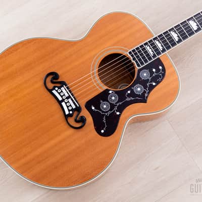 1993 Gibson J-200 Special Edition Ren Ferguson Antique Natural Spruce + Maple, 1 of 36, Near-Mint w/ Case, CoA image 1