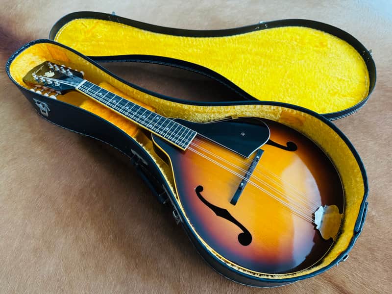VINTAGE & RARE! 70's The Kasuga M-18 Mandolin in OHSC! image 1