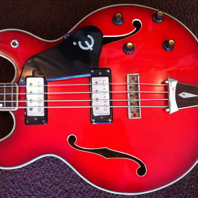 Vintage EPIPHONE EA-260 Hollow Body Electric Bass Guitar MIJ Japan BEATLES image 3