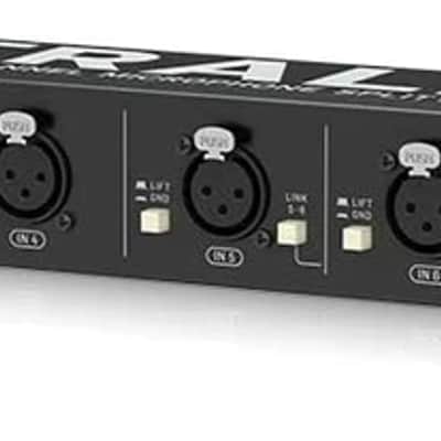 Behringer MS8000 Ultralink 8-Channel Microphone Splitter 2017 - Present - Standard image 4