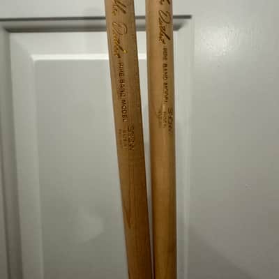 Vintage Shaw Alex Duthart Pipe Band Model Drumsticks – Made in England image 8