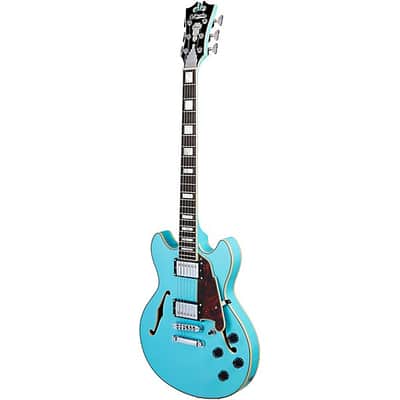 D'Angelico Premier Mini DC, Sky Blue Sky Blue image 23