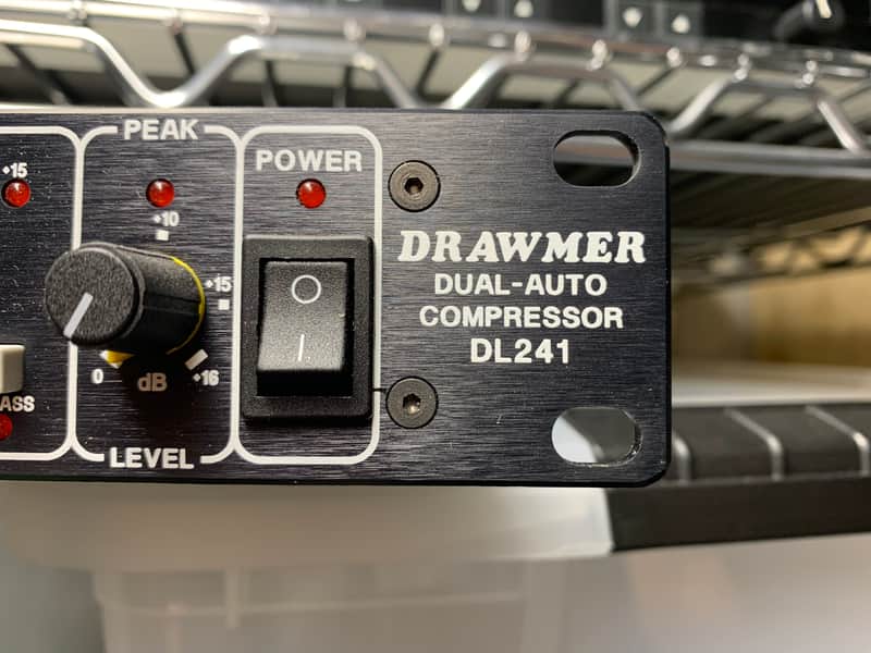 Drawmer DL241 Dual-Auto Compressor with XLR Connectors | Reverb