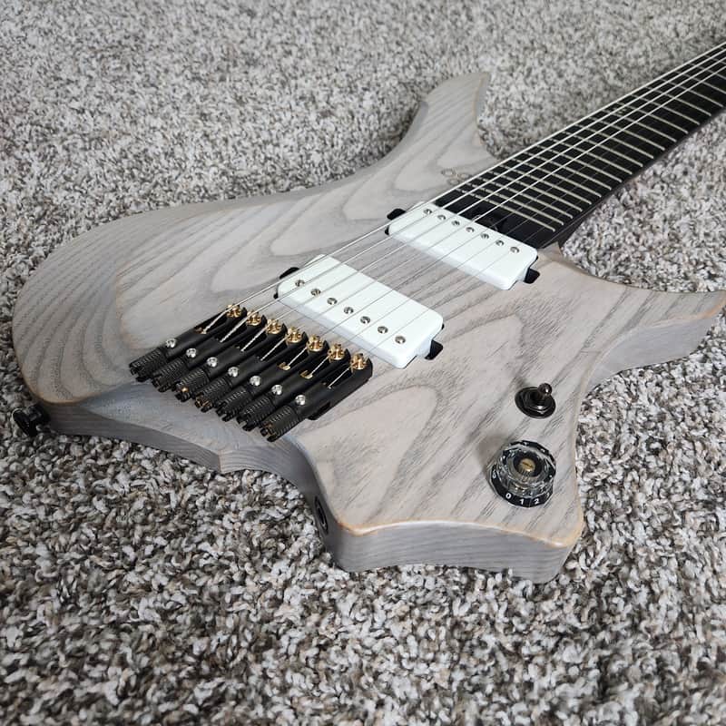 GOC Guitars Ilumina 7 2022 - Rustic Gray Headless 7 String | Reverb