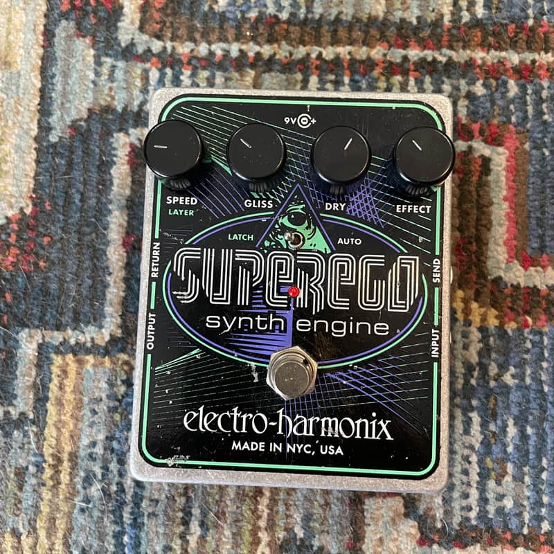 Electro-Harmonix Superego Synth Engine 2012 - Present - Black / Purple / Green image 1