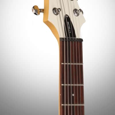 Schecter C-7 Deluxe Electric Guitar, Satin White image 7