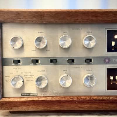 🎶✨ Harman Kardon TA-7000X Tube Stereo Receiver w/ Original Wood Case — Serviced, Tested, Manual Included image 3