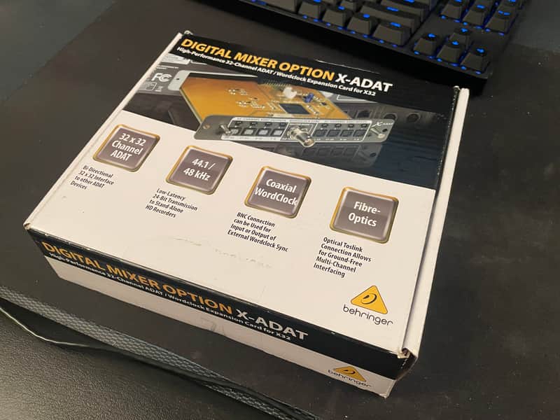 Behringer X-ADAT 32-Channel ADAT Expansion Card for X32 2010s - Standard image 1