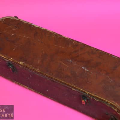 Vintage 1950's Gibson / Stone Badged / Brown Lined Hard Case 16" ES-175 J-45 J-50 175D image 8
