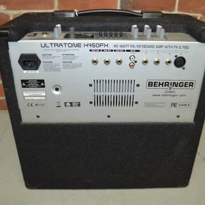 Behringer Ultratone K450FX 45-Watt Keyboard Amp-AS IS image 2