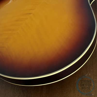 Yamaha SA50, Hollow Body Guitar, Sunburst, 1967, Made in Japan image 7