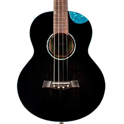 Flight Nighthawk EQ-A Solid Spruce Top Mahogany Neck 4-String Acoustic-Electric Baritone Ukulele w/Gig Bag, Pickup & Humidifier image 5