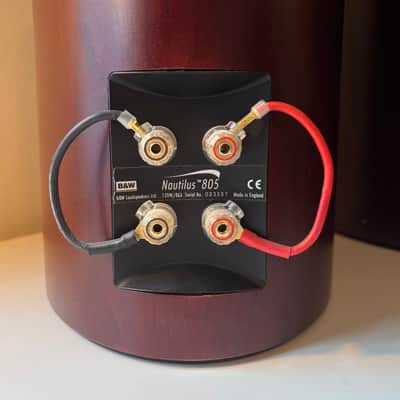 Bowers & Wilkins B&W Nautilus 805 Bookshelf Speakers (Pair) image 4