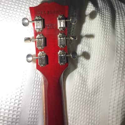 Gibson Les Paul Standard Limited Custom Color Edition Ebony fretboard 50s Neck Profile 2005 - 2006 - Black Cherry image 4