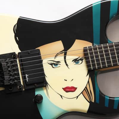 1988 Jackson Dinky Strat - Nagel Girl Graphic - Super Rare image 10