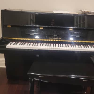 Pramberger Legacy Series Ebony Finish Upright 43" Piano image 2