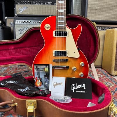 Gibson Les Paul 70’s Deluxe Cherry Sunburst Mini Humbuckers - 2022 image 2