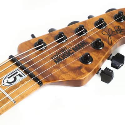 Ernie Ball Music Man John Petrucci JP15-7 - Amber Waves - Quilt image 8