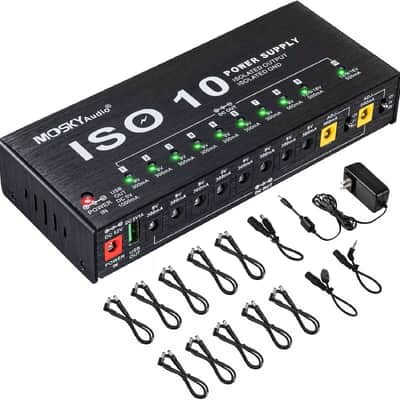 Mosky Audio ISO 10 Power Supply Isolated Outputs/Isolated Ground Internal Transformer image 3