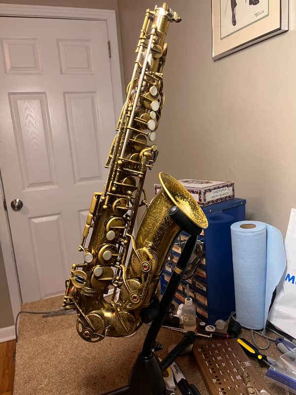 Early Selmer Mark VI Alto Saxophone 1955 Fresh Overhaul image 1