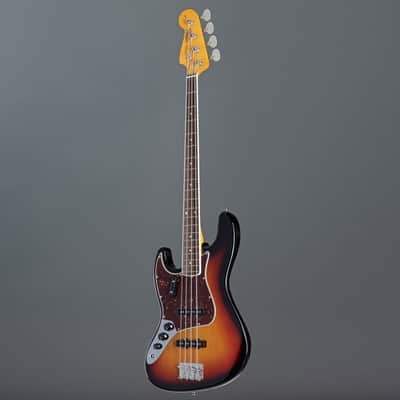 Fender American Vintage II 1966 Jazz Bass Lefthand RW 3-Color Sunburst - Lefthand Electric Bass image 9