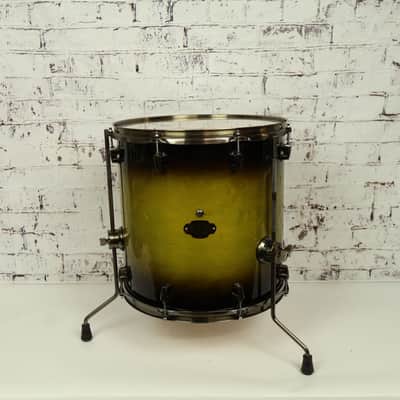 Ludwig Pro Beat Epic Series 4-Piece Drum Kit Olive Green Burst (24/13/16/18) image 15