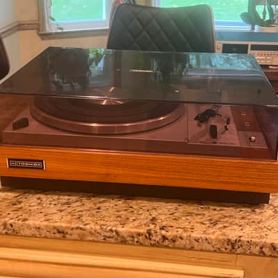 Toshiba SR 80 Turntable W/ New Cart (NICE) Player image 7