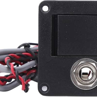 Acoustic Guitar Pickup Preamp System, Small Footprint Acoustic Pickup with Onboard EQ and Tuner,Acoustic Guitar Preamp Pre-Wired for Glued to Sound Hole image 2
