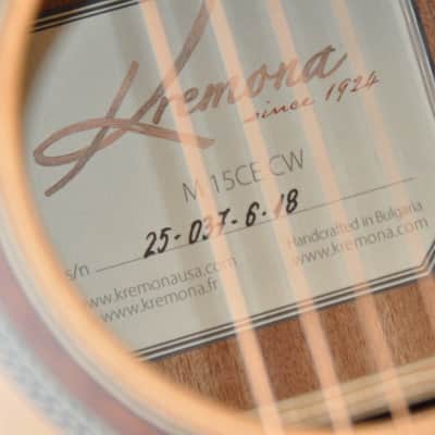 KREMONA M-15CE CW Orchestra Model Cutaway Electro / Made In Europe / 25-037-6-18 image 8