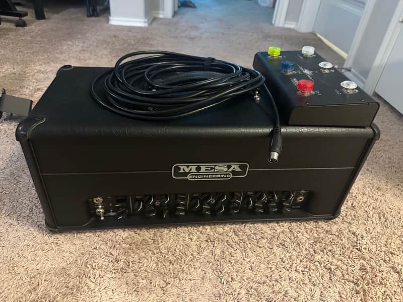 Immagine Mesa Boogie Triple Crown TC-100 Mesa/Boogie Triple Crown TC-100 - 100-watt, 3-channel guitar amplifier head - Black - 1