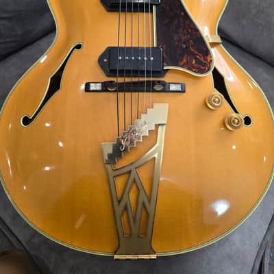 Jim Triggs 18" New Yorker Special Cutaway 1998 - Blonde image 12