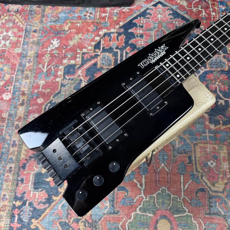 Fernandes Tomahawk Bass w/FGI Technology Pickups Carbon Fiber Neck - 1980's image 1