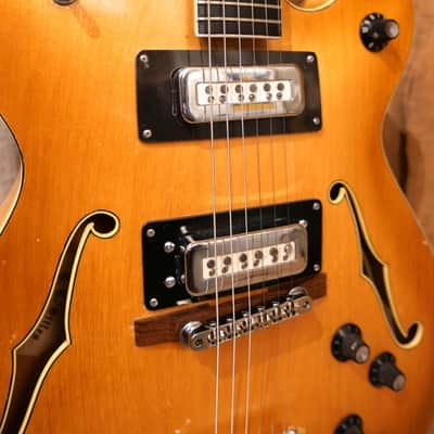 G.L. Stiles Archtop Electric 1960's Natural image 7