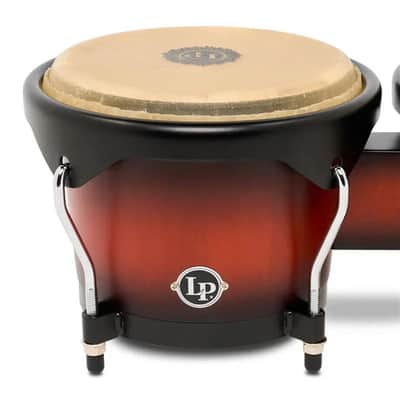 LP City II Mango Wood Bongos Vintage Sunburst image 4