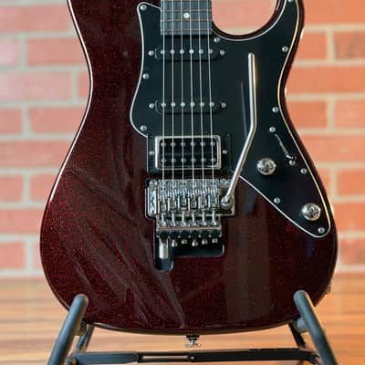 Suhr Pete Thorn Signature Custom HSS Electric Guitar - Red Sparkle image 2