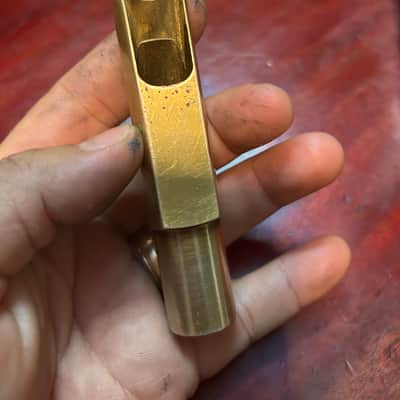 DG Cressent Tenor mouthpiece 1980s - Original plating image 5