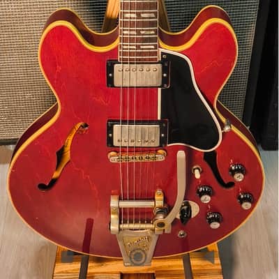 Gibson Es-345 Stereo 1966 Cherry Red image 2