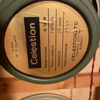 Vintage 1971 Marshall 1960A angled Guitar Speaker Cabinet - All original image 4