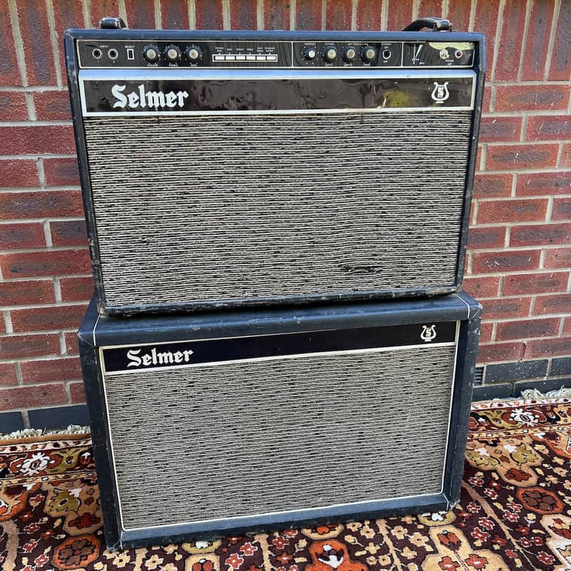 Vintage 1960s Selmer Thunderbird 50 MKII Valve Amplifier & Cab *EX The Bachelors* image 1