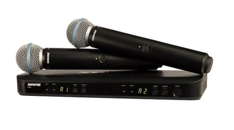 Shure BLX288/B58-H10 Wireless Dual System image 1