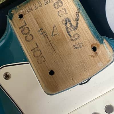 Fender Eric Johnson Stratocaster with Tweed Case 2014 - Lucerne Aqua Firemist image 4